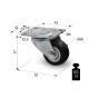 INDUSTRIAL CASTER D.30/H.37/15Kg
